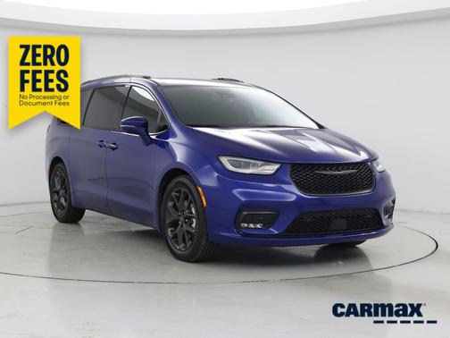 Blue 2021 Chrysler Pacifica Touring L