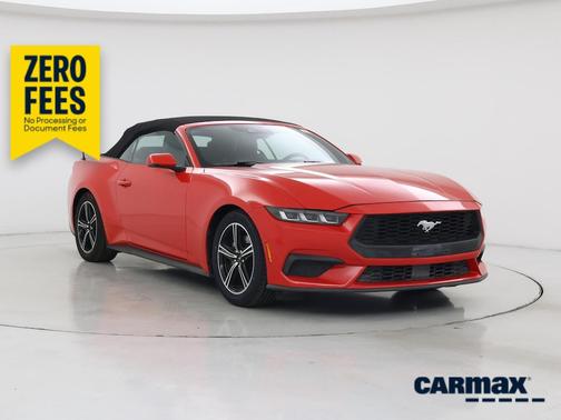 Red 2024 Ford Mustang Ecoboost Premium