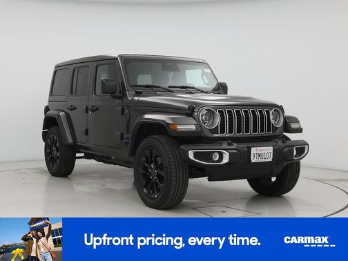 Gray 2025 Jeep Wrangler 4xe Sahara