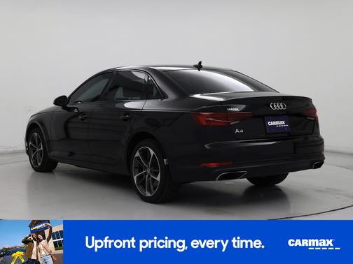 Black 2019 Audi A4 Titanium Premium