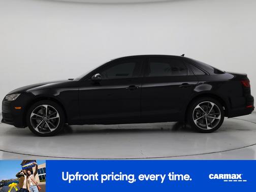 Black 2019 Audi A4 Titanium Premium