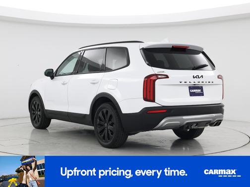 White 2022 Kia Telluride EX