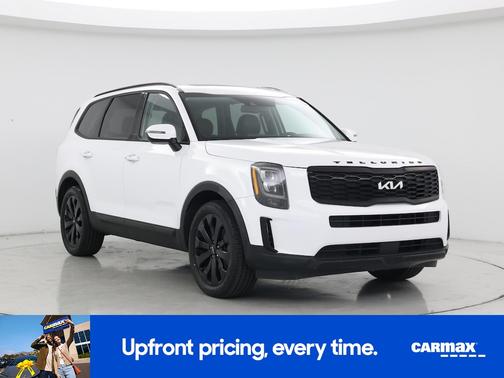 White 2022 Kia Telluride EX