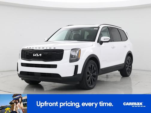 White 2022 Kia Telluride EX