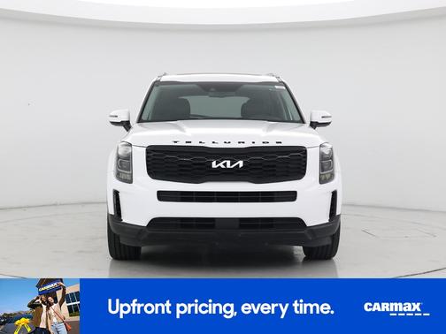 White 2022 Kia Telluride EX