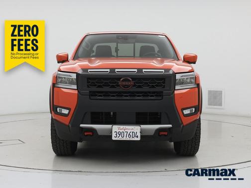 Orange 2025 Nissan Frontier PRO-X