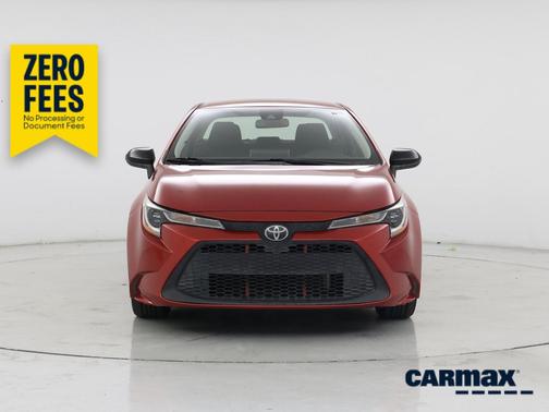 Red 2020 Toyota Corolla LE