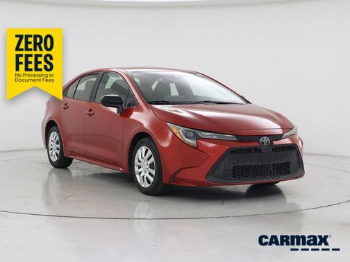 Red 2020 Toyota Corolla LE