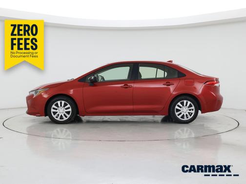 Red 2020 Toyota Corolla LE