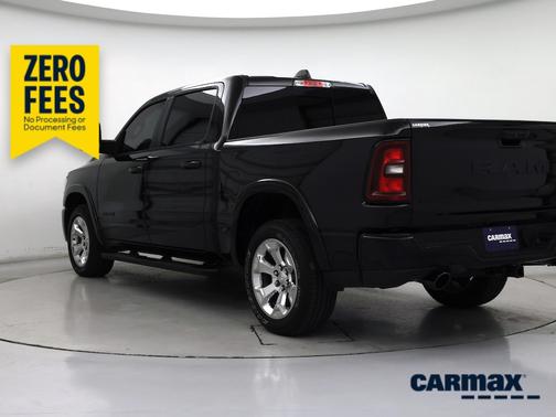 Black 2025 RAM 1500 Bighorn