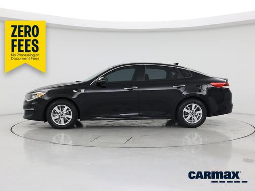 Black 2018 Kia Optima LX