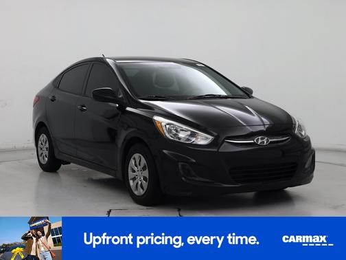 Black 2017 Hyundai Accent SE