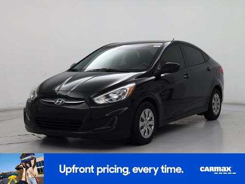 Black 2017 Hyundai Accent SE