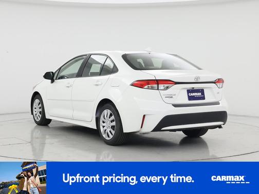 White 2021 Toyota Corolla LE