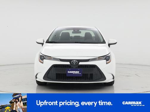 White 2021 Toyota Corolla LE