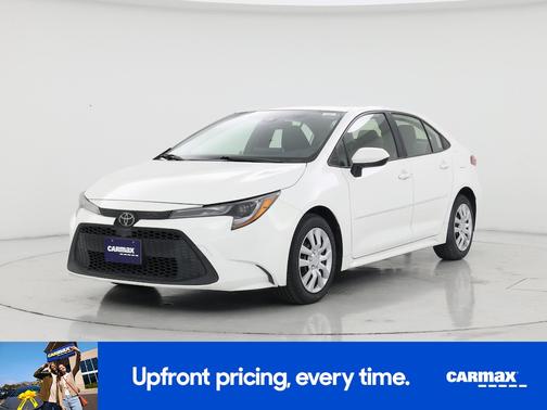 White 2021 Toyota Corolla LE
