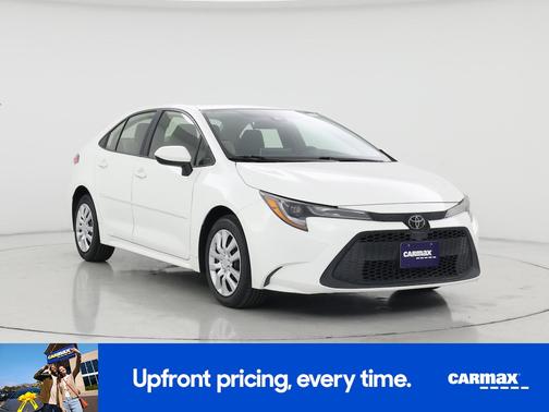 White 2021 Toyota Corolla LE