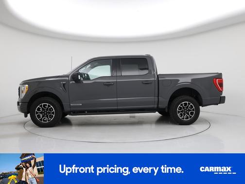 Gray 2021 Ford F-150 XLT