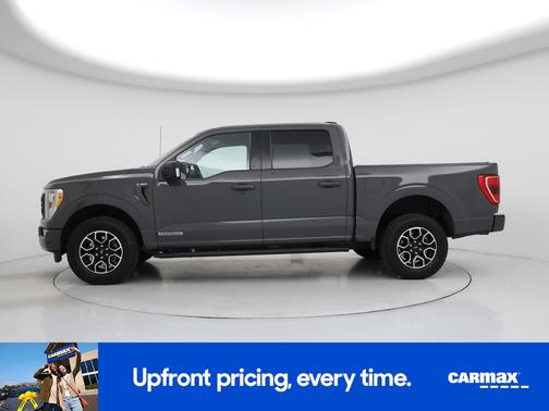 Gray 2021 Ford F-150 XLT