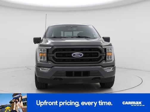 Gray 2021 Ford F-150 XLT