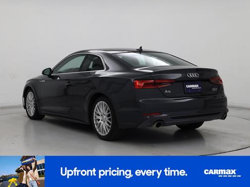 Black 2018 Audi A5 Premium