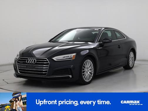 Black 2018 Audi A5 Premium