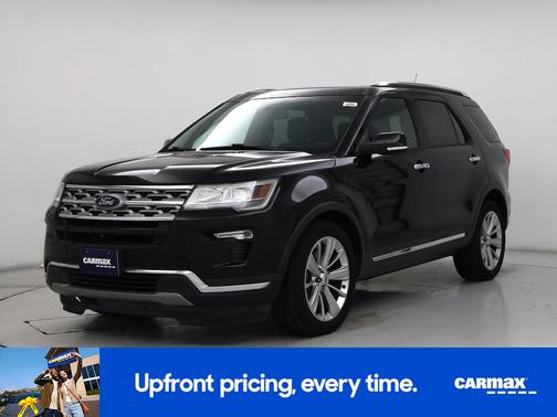 Black 2019 Ford Explorer Limited