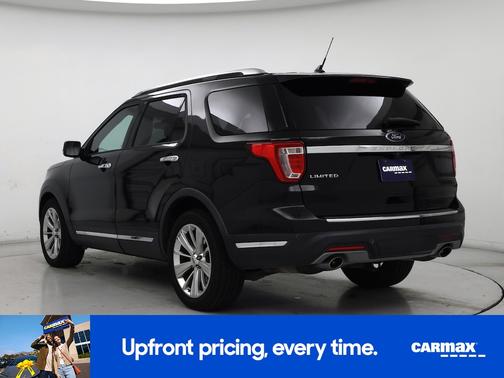 Black 2019 Ford Explorer Limited