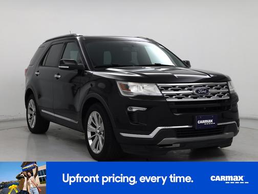 Black 2019 Ford Explorer Limited