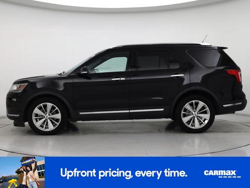Black 2019 Ford Explorer Limited