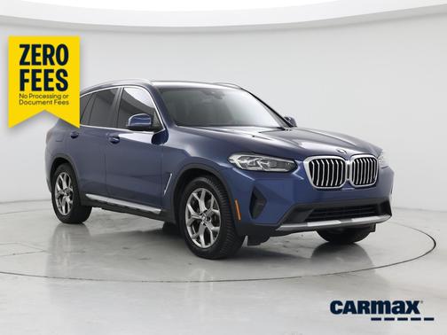 Blue 2022 BMW X3 XDrive30i