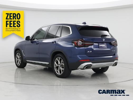 Blue 2022 BMW X3 XDrive30i
