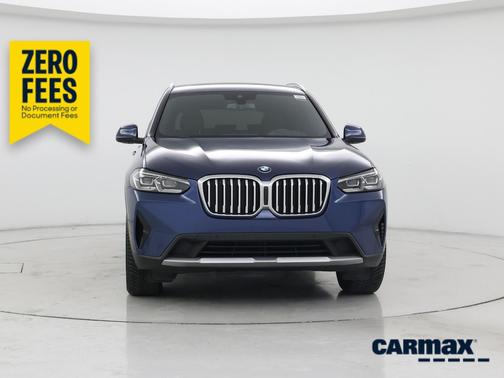 Blue 2022 BMW X3 XDrive30i