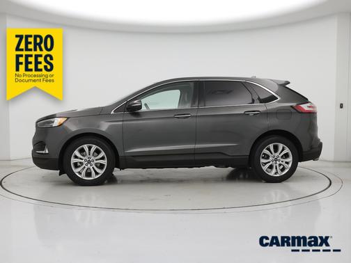 Gray 2020 Ford Edge Titanium
