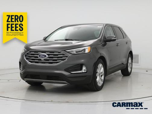 Gray 2020 Ford Edge Titanium