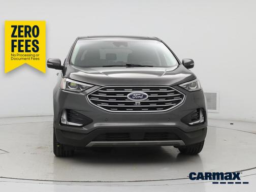 Gray 2020 Ford Edge Titanium