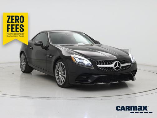 Black 2019 Mercedes-Benz SLC 300