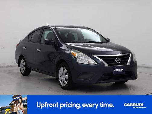 Blue 2015 Nissan Versa SV
