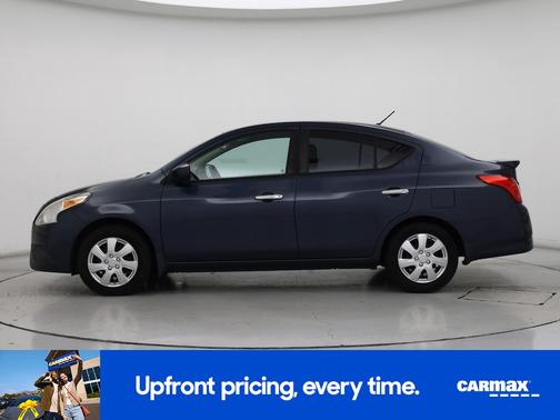 Blue 2015 Nissan Versa SV