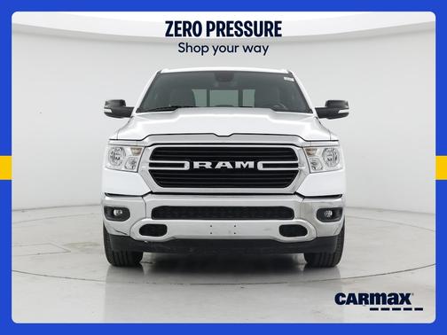 White 2021 RAM 1500 Bighorn