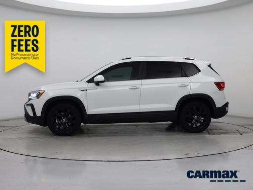 White 2023 Volkswagen Taos SE
