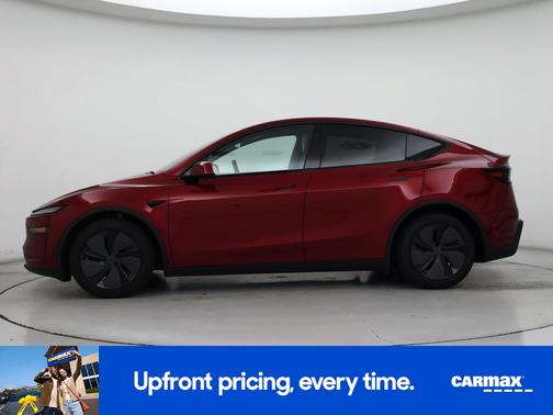 Red 2026 Tesla Model Y Long Range