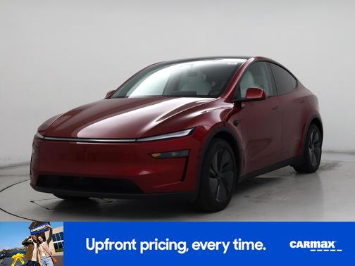Red 2026 Tesla Model Y Long Range
