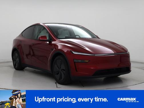 Red 2026 Tesla Model Y Long Range