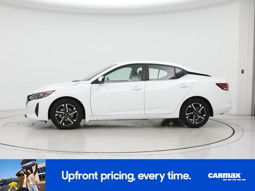 White 2025 Nissan Sentra SV