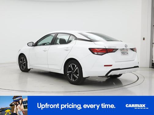 White 2025 Nissan Sentra SV