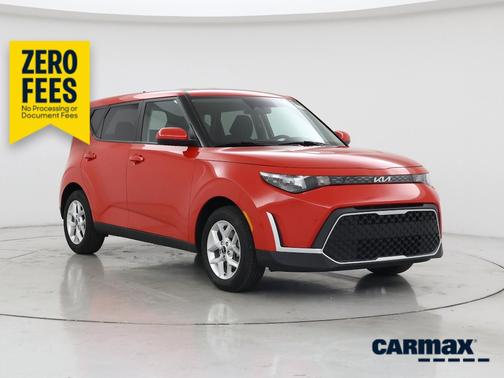 Red 2025 Kia Soul LX