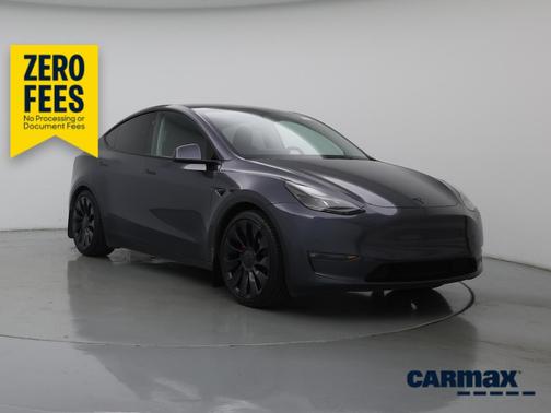 Gray 2023 Tesla Model Y Performance
