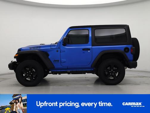 Blue 2025 Jeep Wrangler Willy's