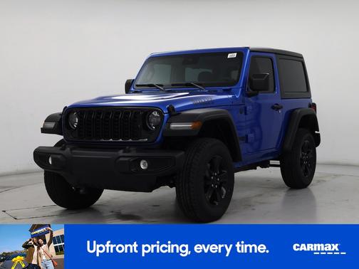 Blue 2025 Jeep Wrangler Willy's